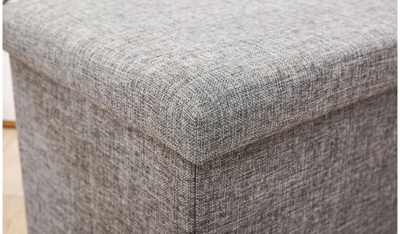 Ghế hộp vải ECOSS4B xám 0