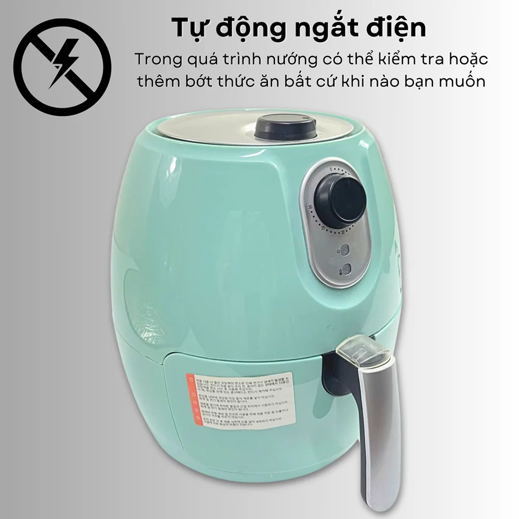 Nồi Chiên Không Dầu Daewoo DEF-DM550 5