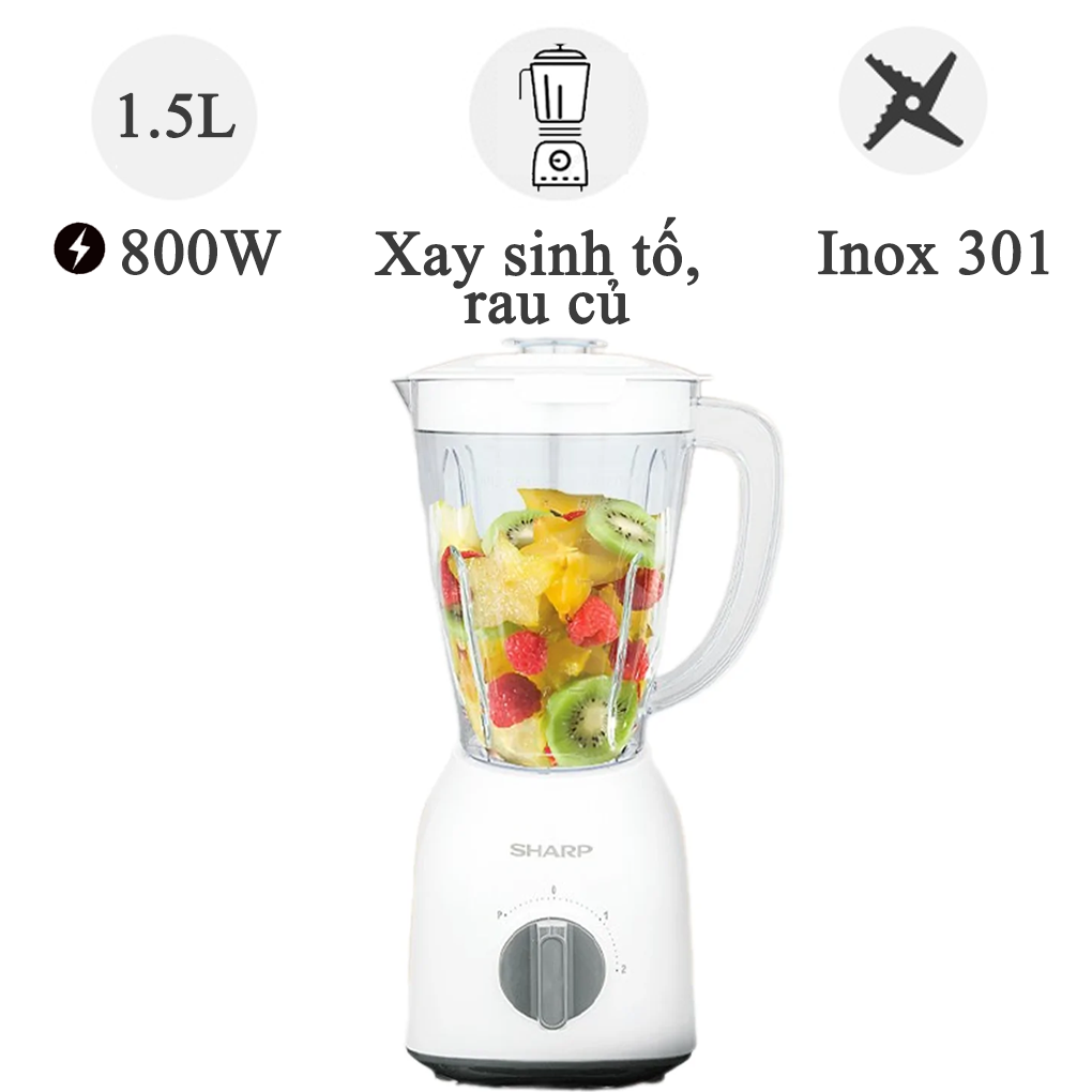 Máy Xay Sinh Tố EM-S154PV-WH