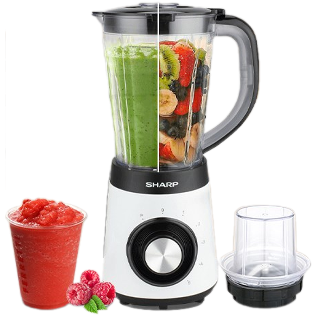 Máy Xay Sinh Tố Đa Năng Sharp EM-S155PV-WH 1