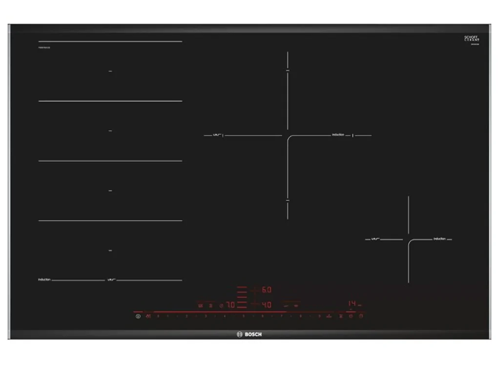 Bếp Từ 4 Vùng Nấu Lắp Âm Bosch PXE875DC1E - Xuất Xứ Tây Ban Nha