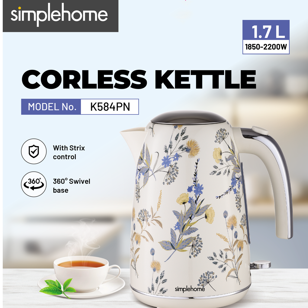 Bình Đun Siêu Tốc Simplehome K584PN 1.7 Lít 1