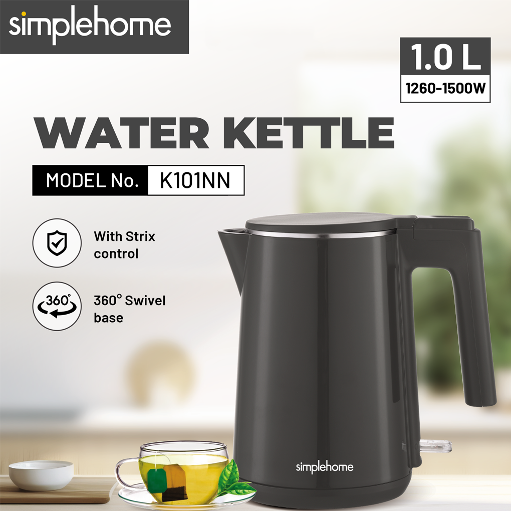 Bình Đun Siêu Tốc Simplehome K101NN - Màu Xám 1