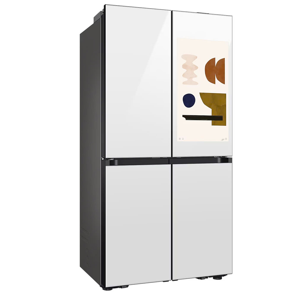 Tủ Lạnh Samsung Inverter 636 Lít Bespoke RF65DB990012SV Trắng Thạch Anh 1