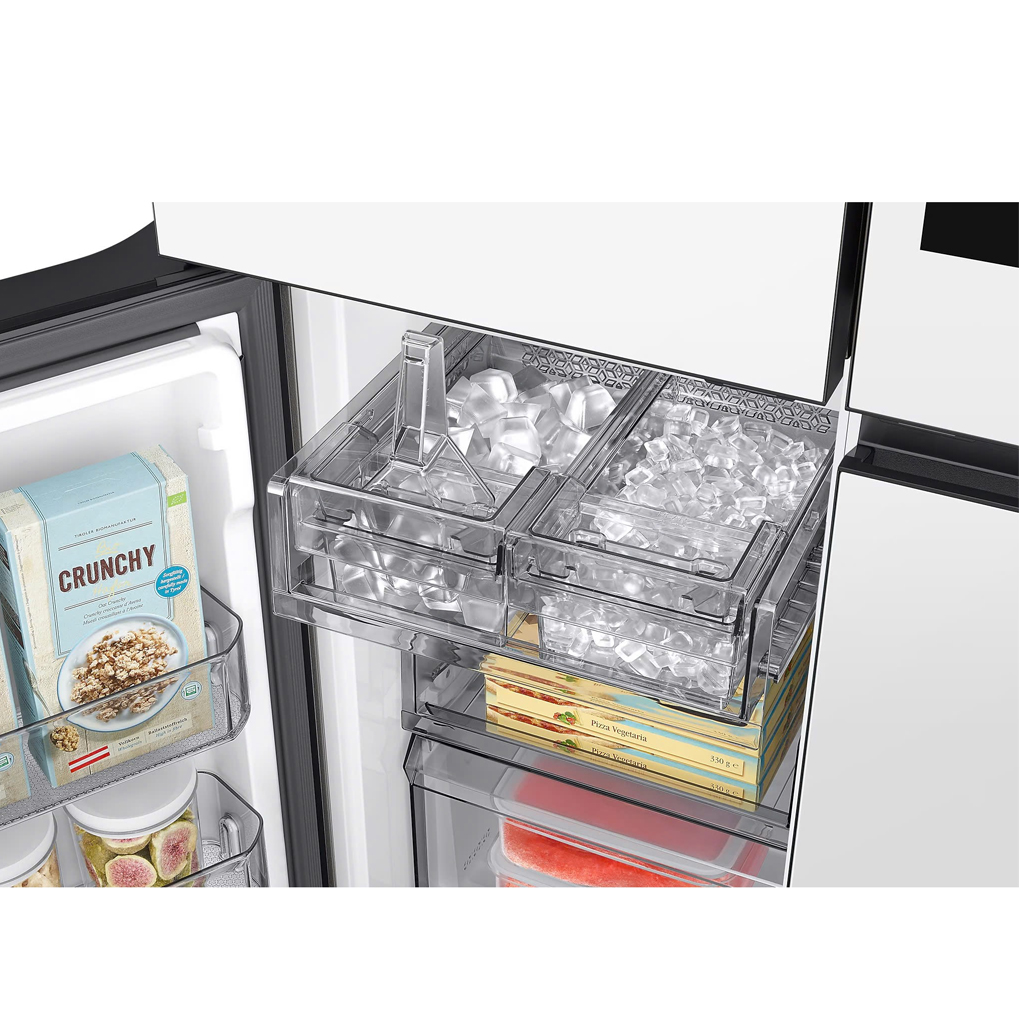 Tủ Lạnh Samsung Inverter 636 Lít Bespoke RF65DB990012SV Trắng Thạch Anh 5