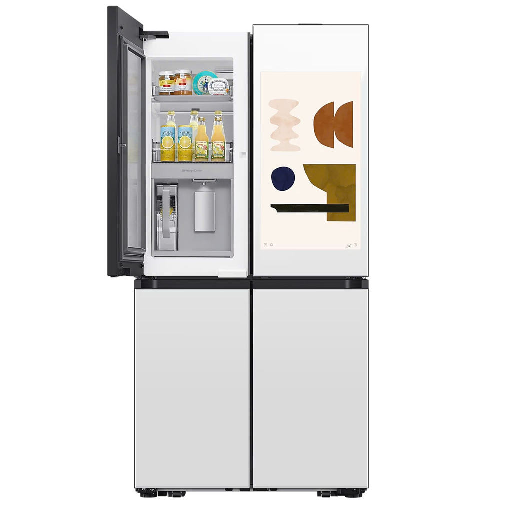 Tủ Lạnh Samsung Inverter 636 Lít Bespoke RF65DB990012SV Trắng Thạch Anh 7