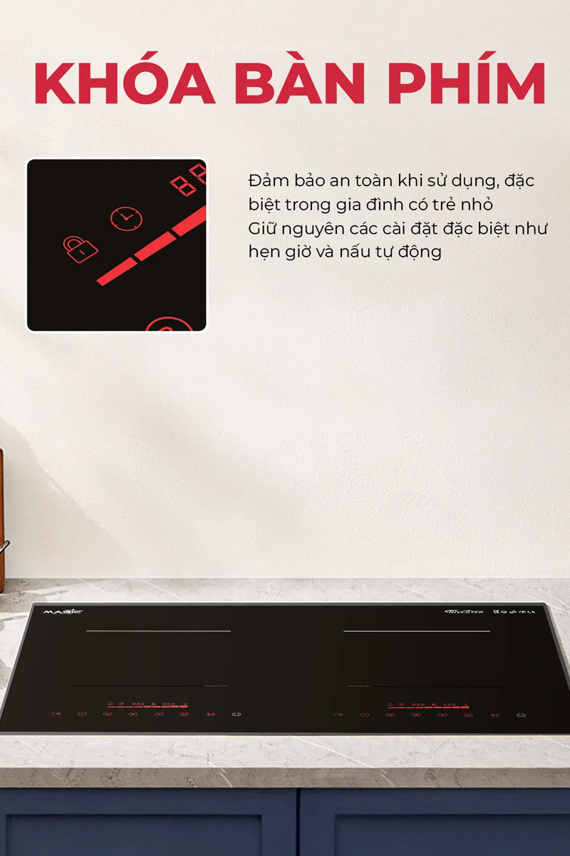 Bếp Đôi Điện Từ Magic Eco AC-211 - Xuất Xứ Thái Lan 4