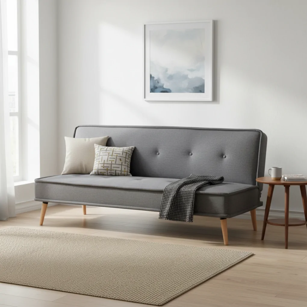 Sofabed EMILY 3LAH-279N68_P160 183cm xám