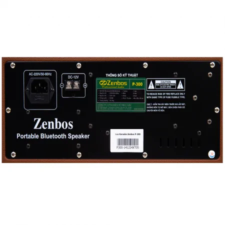 Loa Karaoke Xách Tay Zenbos P-300 5