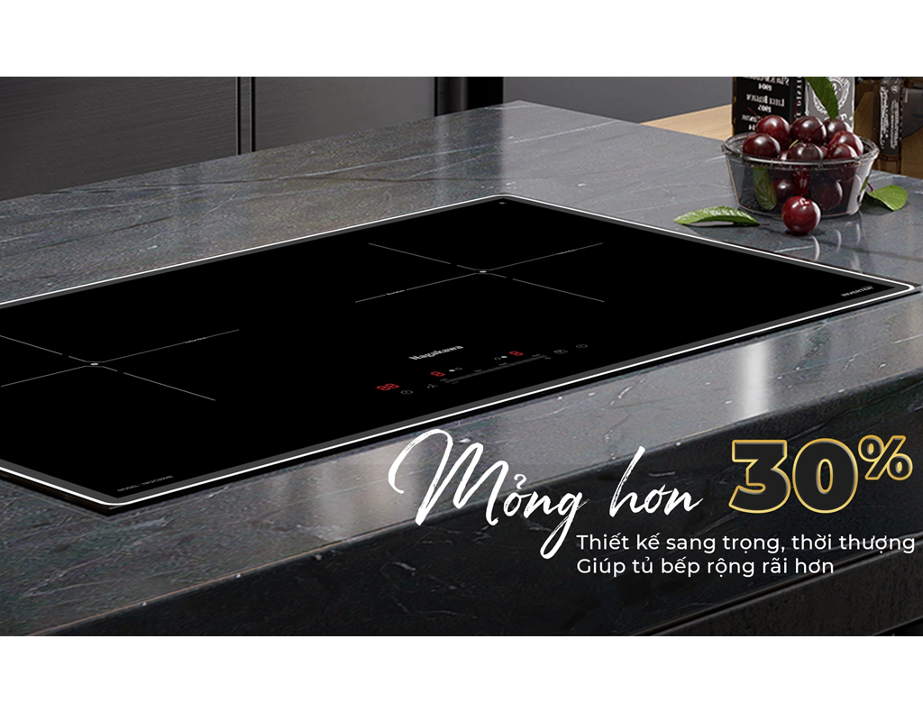 Bếp Đôi Điện Từ Nagakawa NK2C26MB - Malaysia 1
