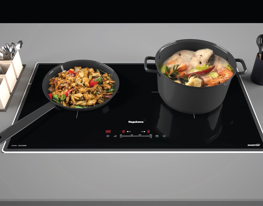 Bếp Đôi Điện Từ Nagakawa NK2C26MB - Malaysia 7