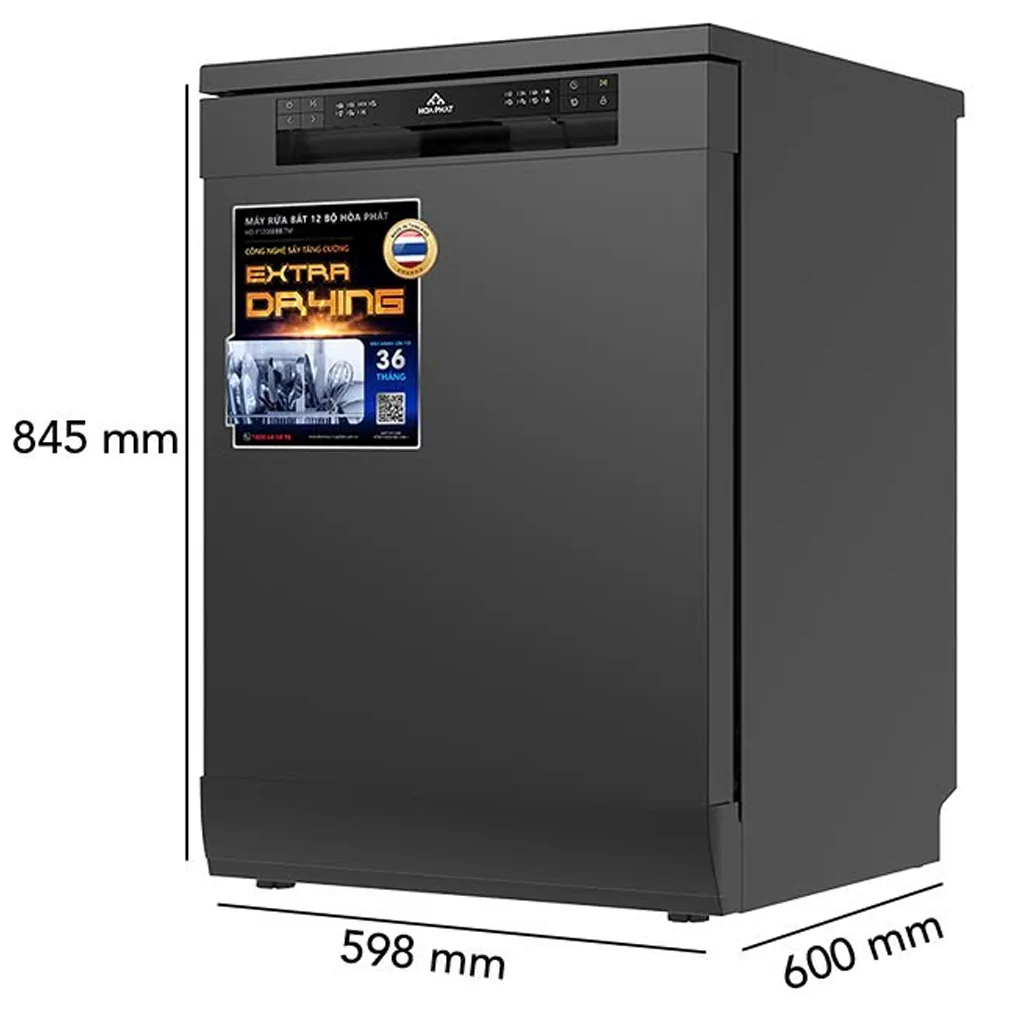 Máy Rửa Bát 12 Bộ Hòa Phát HD F1206EBB.TM - Xuất Xứ Thái Lan 7
