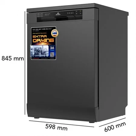 Máy Rửa Bát 12 Bộ Hòa Phát HD F1206EBB.TM - Xuất Xứ Thái Lan 7