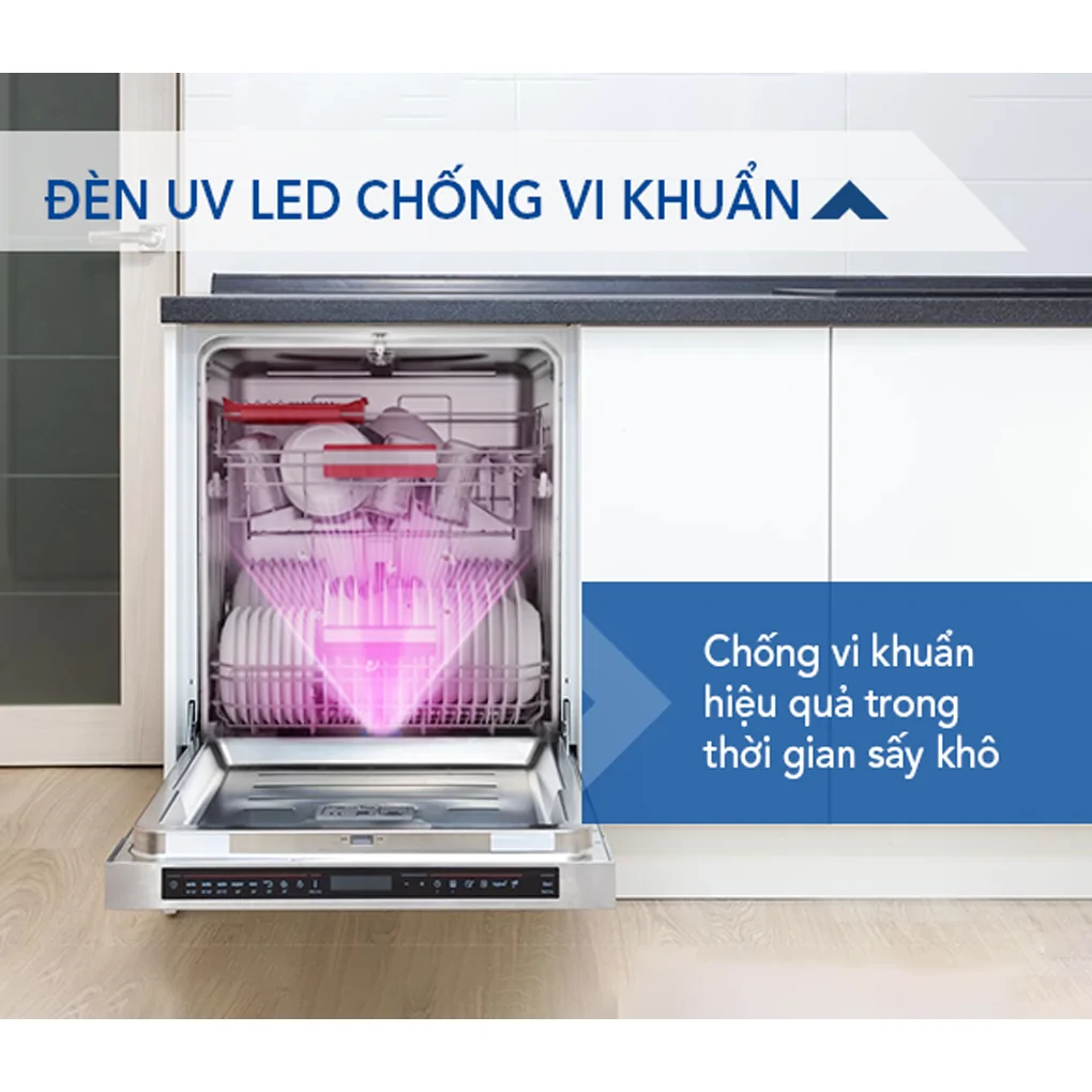 Máy Rửa Bát 13 Bộ Hòa Phát HD F1306DBS.TM - Xuất Xứ Thái Lan 11