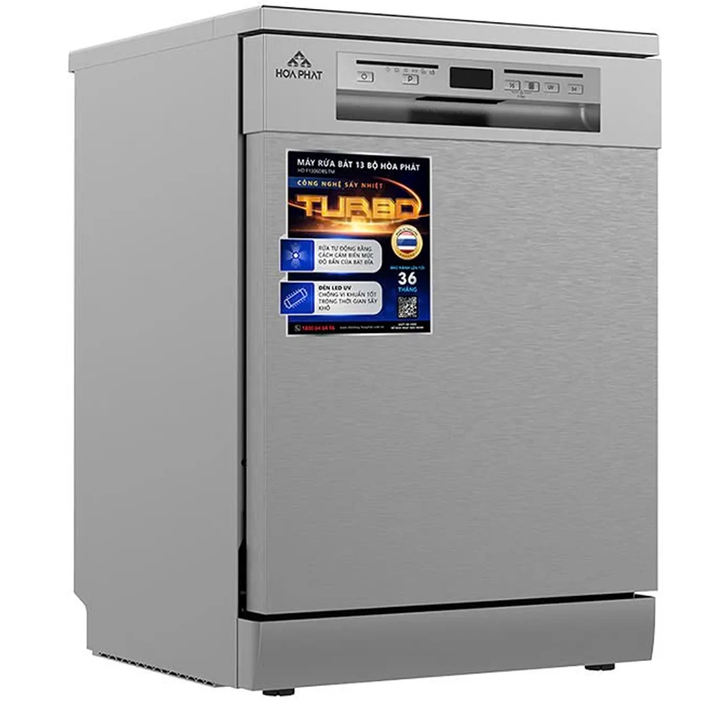 Máy Rửa Bát 13 Bộ Hòa Phát HD F1306DBS.TM - Xuất Xứ Thái Lan 2