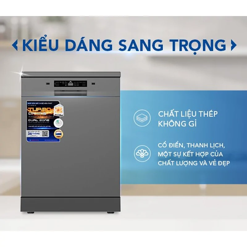 Máy Rửa Bát Hòa Phát 14 Bộ HD F1407DBB.TM - Xuất Xứ Thái Lan 16