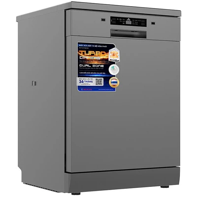 Máy Rửa Bát Hòa Phát 14 Bộ HD F1407DBB.TM - Xuất Xứ Thái Lan 1