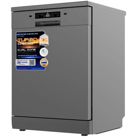 Máy Rửa Bát Hòa Phát 14 Bộ HD F1407DBB.TM - Xuất Xứ Thái Lan 2