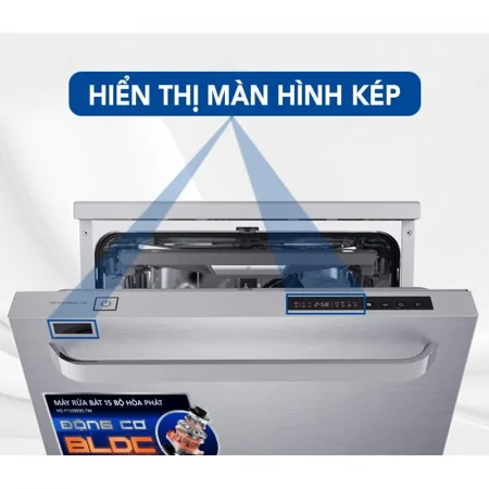 Máy Rửa Bát Hòa Phát 15 Bộ HD F1508EBS.TM 11