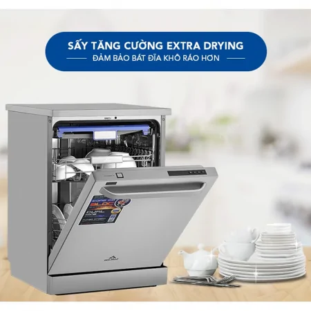 Máy Rửa Bát Hòa Phát 15 Bộ HD F1508EBS.TM 15