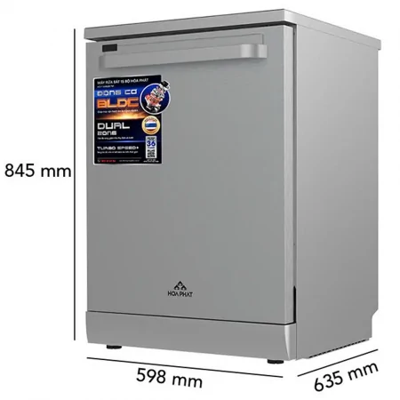 Máy Rửa Bát Hòa Phát 15 Bộ HD F1508EBS.TM 6