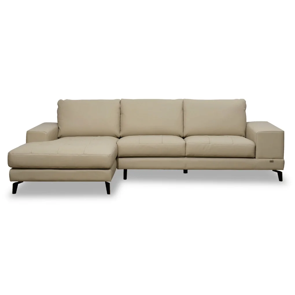 Sofa L (góc trái) Velie EM0991 280cm Kem