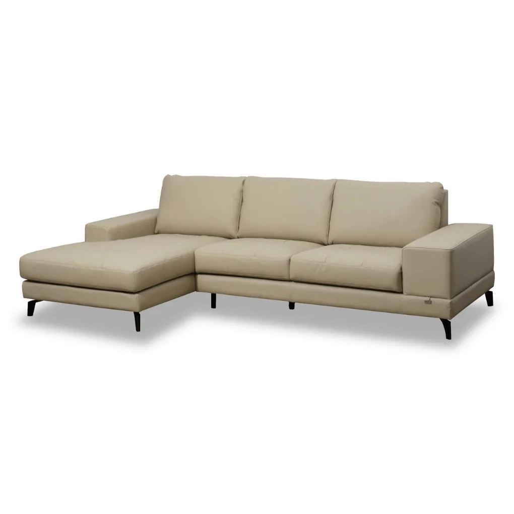 Sofa L (góc trái) Velie EM0991 280cm Kem 0