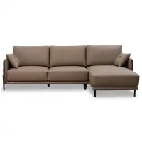 Sofa L (góc phải) Marco EM1003 319cm Nâu nhạt