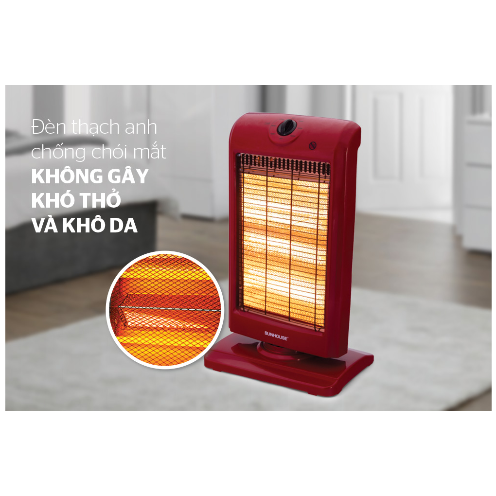 Sưởi Điện 3 Bóng Halogen Sunhouse SHD7016 5