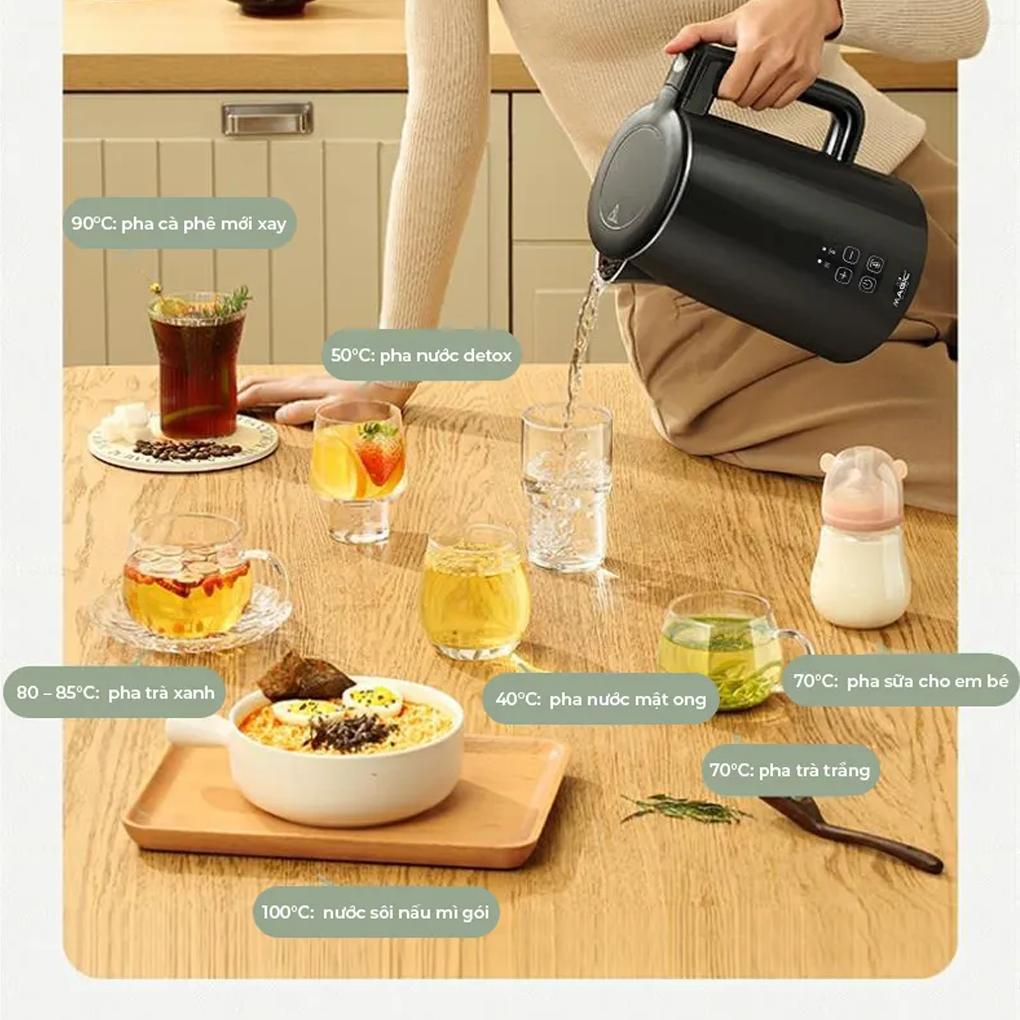 Bình Đun Siêu Tốc Magic Eco 1.7 Lít AC-42 4