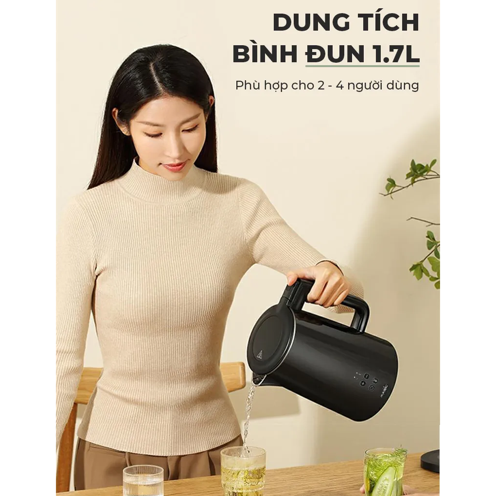 Bình Đun Siêu Tốc Magic Eco 1.7 Lít AC-42 6