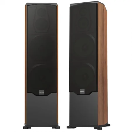 Loa Đứng Paramax Karaoke Và Nghe Nhạc Bass Đôi 10-inch F-2500 (Walnut) 0