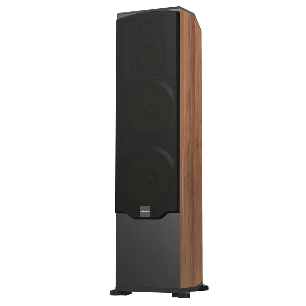Loa Đứng Paramax Karaoke Và Nghe Nhạc Bass Đôi 10-inch F-2500 (Walnut) 2