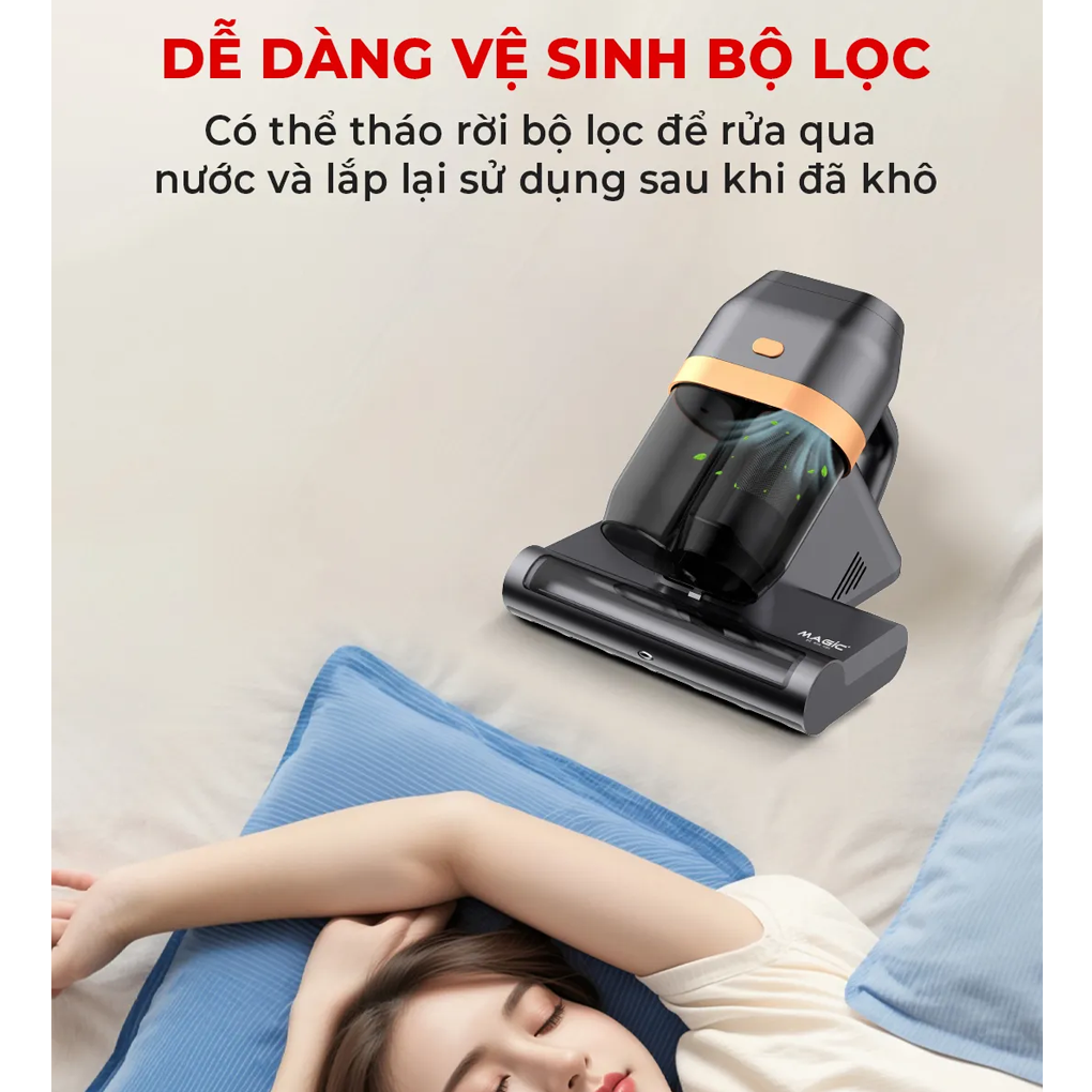 Máy Hút Bụi Đệm Giường Magic A-080 10