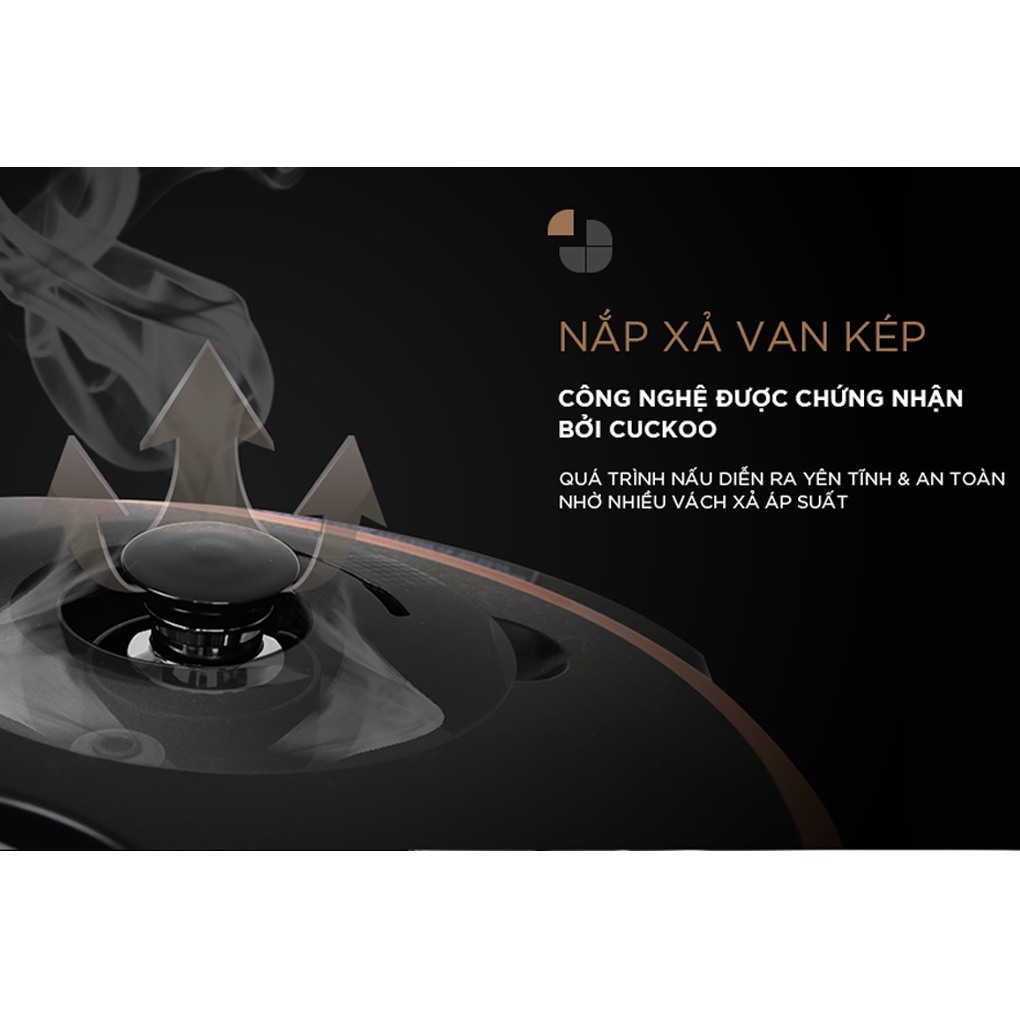 Nồi Cơm Điện Tử Áp Suất Cuckoo CRP-PWV1008F/BKDSCRVNCV 1.8 Lít 3