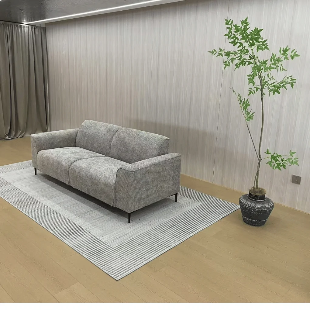Sofa 3 chỗ Yuki 1388 198cm xám 0