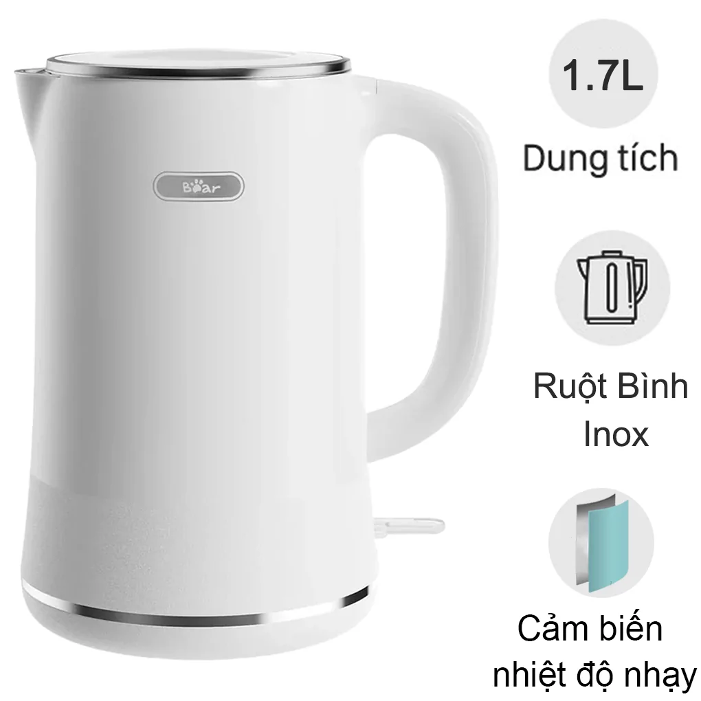 Bình Đun Nước ZDH-D17K2 1.7 Lít