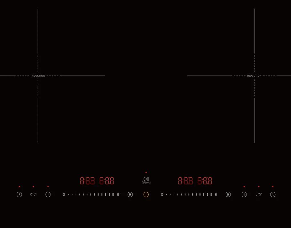 Bếp Điện Từ Đôi Comfee CIH-40DHE 5