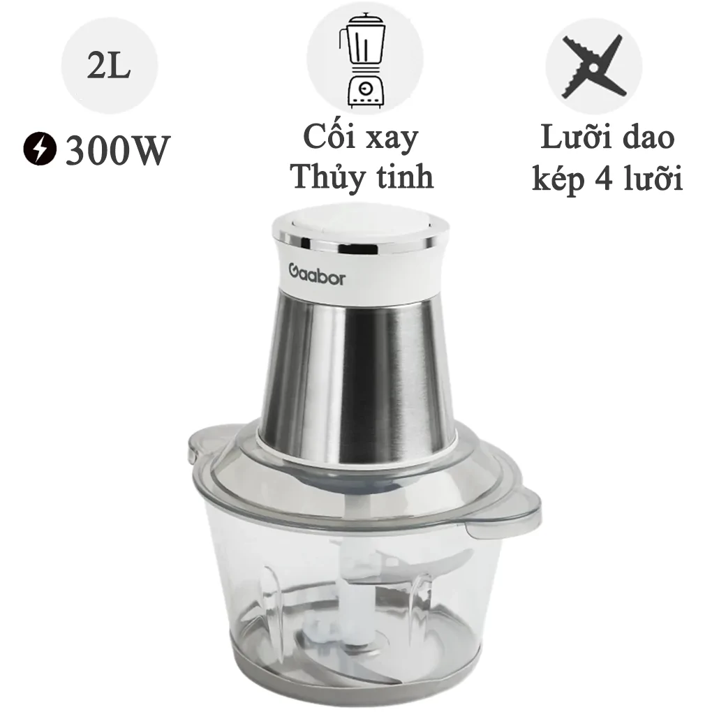 Máy Xay Thịt Gaabor MG20M-WH02A 2.0 Lít