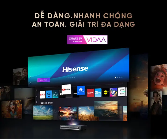 Máy Chiếu Hisense Laser Cinema PX3-Pro 11