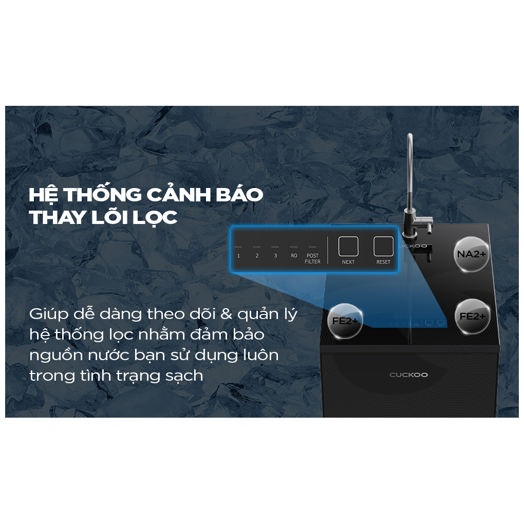 Máy Lọc Nước RO Cuckoo 11 Lõi CP-CRPV1101S/BKVNCV 6