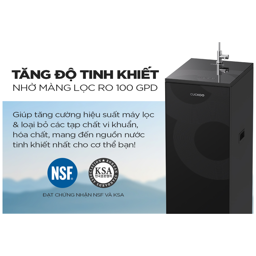 Máy Lọc Nước RO Cuckoo 11 Lõi CP-CRPV1101S/BKVNCV 8