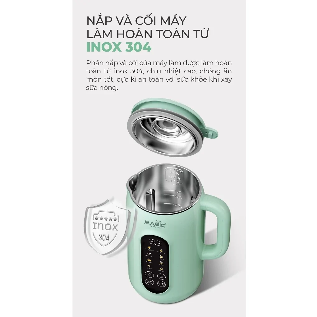 Máy Xay Sữa Hạt Magic Eco AC-55 2