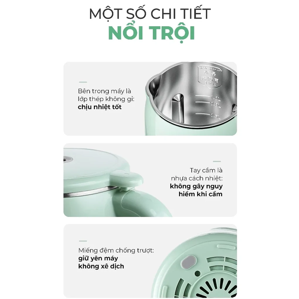 Máy Xay Sữa Hạt Magic Eco AC-55 6