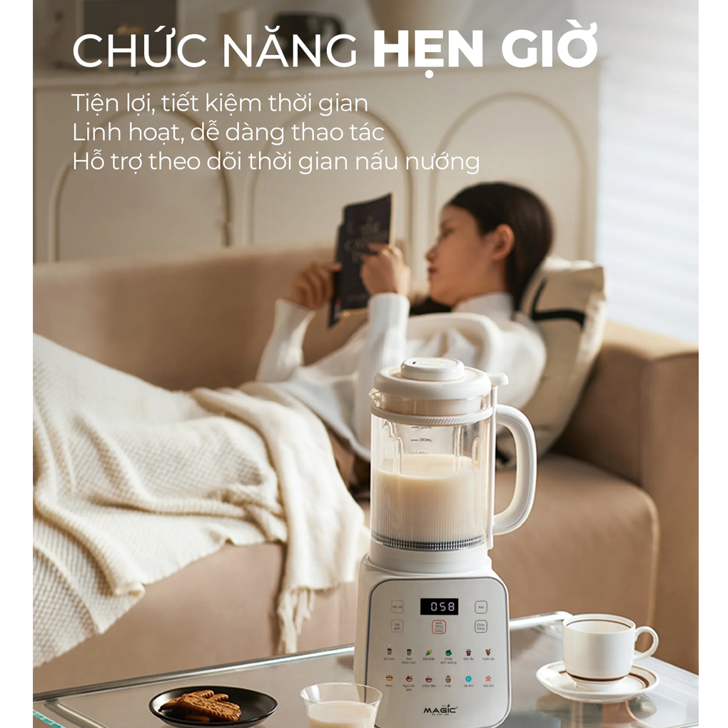 Máy Xay Sữa Hạt Magic Eco AC-143 10