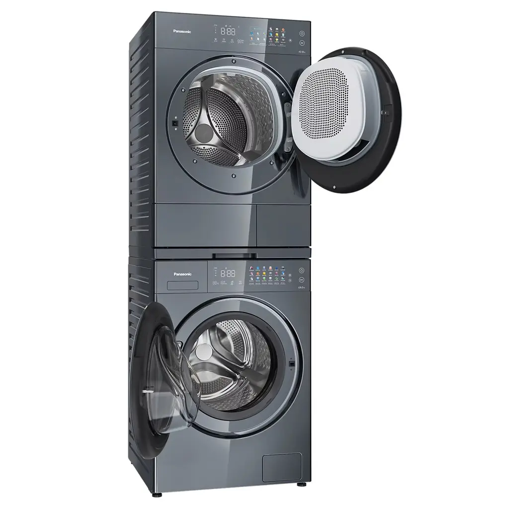 Bộ Sản Phẩm Panasonic Máy Giặt 13 Kg - Máy Sấy 10.5 Kg 1