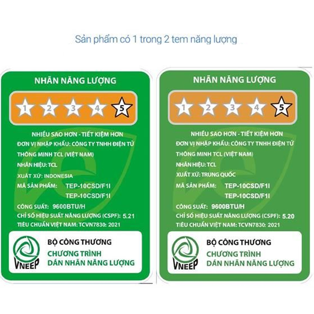 Máy Lạnh TCL Inverter 1 Hp TEP-10CSD/F1I 5