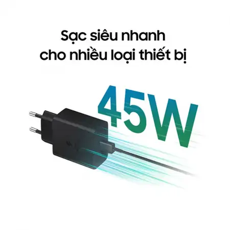 Sạc Samsung 45W không kèm Cáp 0