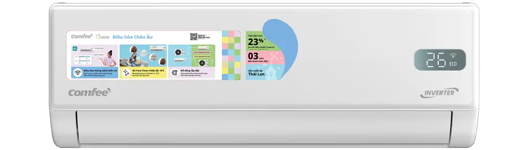 Máy Lạnh Comfee Inverter 2.5 Hp CFS-25VGPF