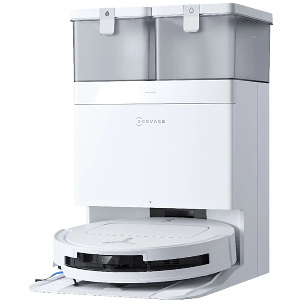 Robot Hút Bụi Lau Nhà Thông Minh Ecovacs T50 OMNI Màu Trắng